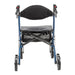 Removable Storage Bag, Excursion X20 Rollator, Sapphire Backrest Detail