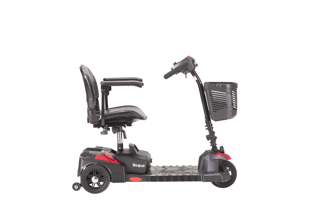 Scout Compact Travel Power Scooter, 3 Wheel - View 4