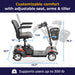 Drive Scout 4-Wheel Scooter — View 4