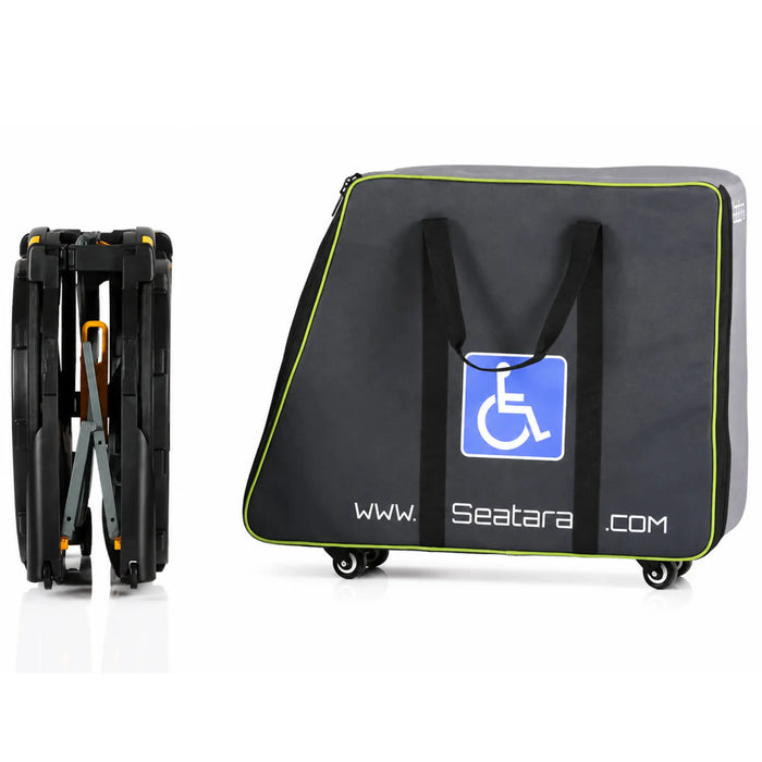 Seatara WheelAble folded with bag