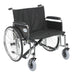Sentra EC Extra Wide Wheelchair, Full Arms, 28" Seat, Front View