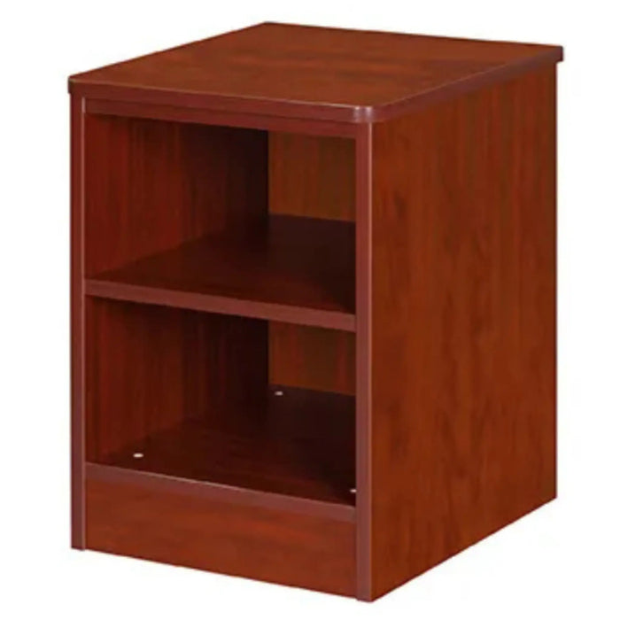 Serenica Collection behavioral health furniture 1 shelf night stand in cherry with open-front storage