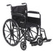 Silver Sport 1 Wheelchair, Detachable Desk Arms, 18" Seat, Front View