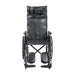 Silver Sport Full-Reclining Wheelchair, Full Arms, 16" Seat, Front View