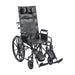 Silver Sport Full-Reclining Wheelchair, Desk Arms, 20" Seat
