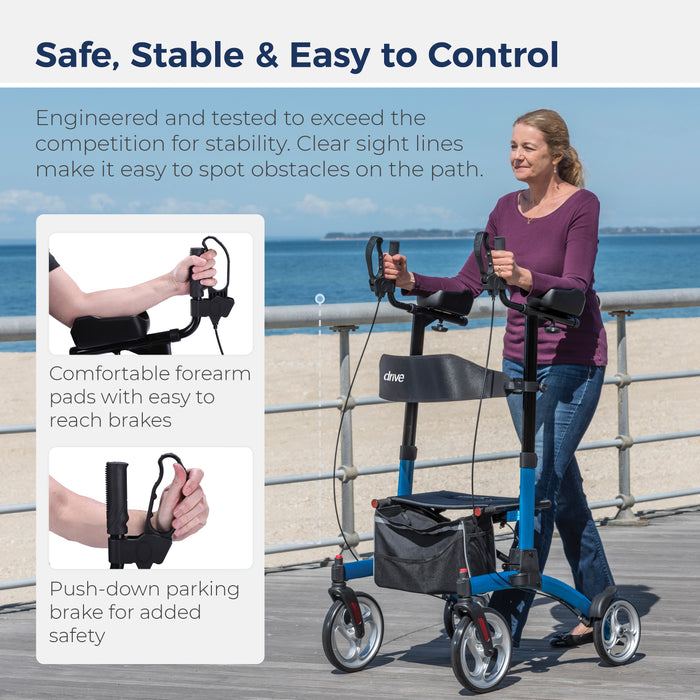 Elevate Upright Walker, Grey