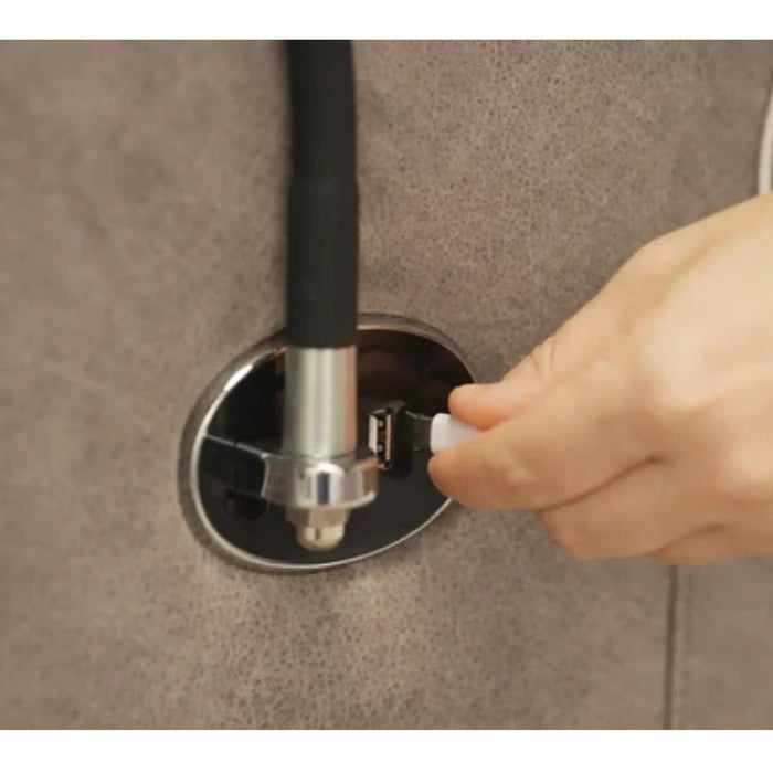 StarSleep Starise lift chair USB charging port located on side panel for device charging