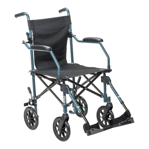Travelite Transport Chair, Gunmetal Grey, Front View