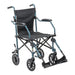 Travelite Transport Chair, Gunmetal Grey, Front View