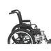 Viper Jr. Wheelchair, Desk Arms, Elevating Leg Rests, 14" Seat, Flip-Back Armrest Side View