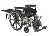 Viper Plus GT full reclining wheelchair with detachable full arms 18" Seat