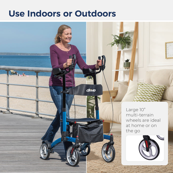 Elevate Upright Walker, Grey