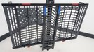 Wheelchair Carrier Patriotic electric scooter lift with upright black platform