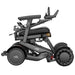 XSTO M4 Pro Smart Electric Wheelchair shown in a compact folded position from the side, highlighting its space-saving design for easy storage, transportation, and travel.
