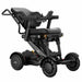 XSTO M4 Pro Smart Electric Wheelchair shown from a front three-quarter angle with the backrest reclined, emphasizing customizable positioning and comfort features.