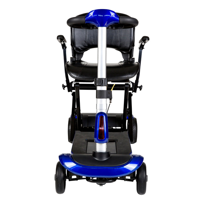 ZooMe Auto-Flex Folding Travel Scooter, Blue — View 2
