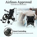 ZiiLIF X Model electric wheelchair airline travel features