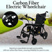 ZiiLIF X Model electric wheelchair carbon fiber frame