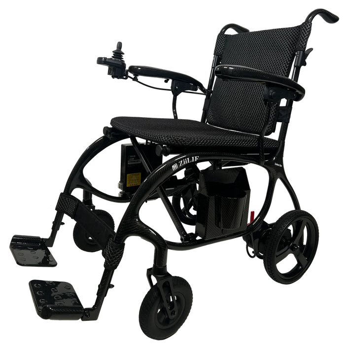 ZiiLIF X Model carbon fiber wheelchair front angle