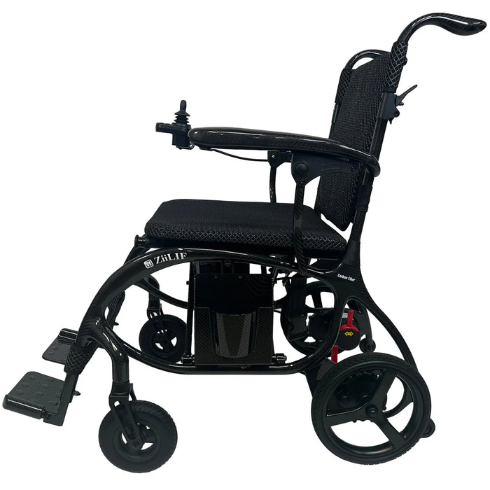 ZiiLIF X Model electric wheelchair side view