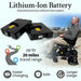 ZiiLIF X Model wheelchair lithium-ion battery and range