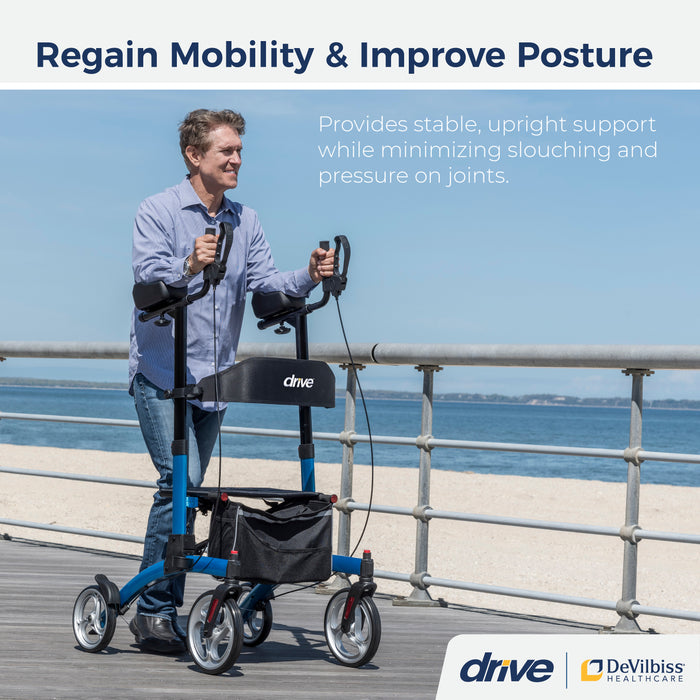 Elevate Upright Walker, Grey
