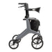 AeroCarbon Ultra Light Rollator, Gray, 3/4 Angle View
