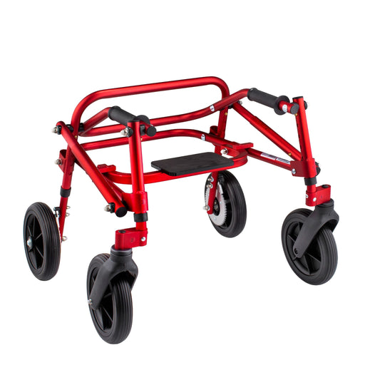 Circle Specialty Klip Posterior 4 Wheel Walker with Seat & 8" Outdoor Wheels - Mobility Plus DirectWalkerCircle Specialty