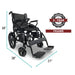 ComfyGo 6011 Lightweight Folding Electric Wheelchair - Mobility Plus DirectElectric WheelchairComfyGO
