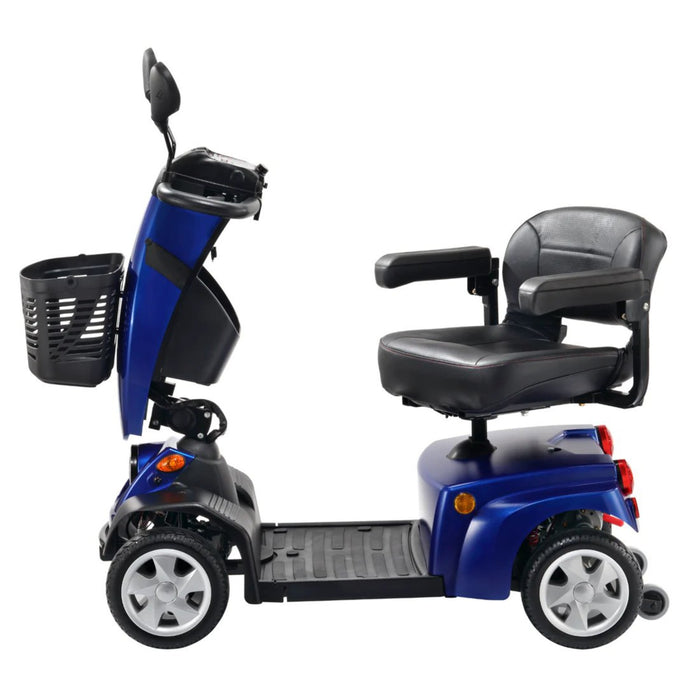 FreeRider FR1 City bariatric 4-wheel mobility scooter, side view