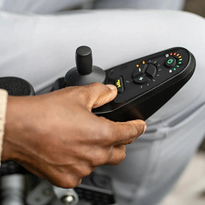 Journey Zoomer Folding Power Chair - one hand joystick, First Class Mobility Folding Power Chair Journey Health