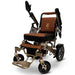 MAJESTIC IQ-7000 Auto Folding Remote Controlled Electric Wheelchair - Folding ElectricComfyGO - Brown with Bronze Frame
