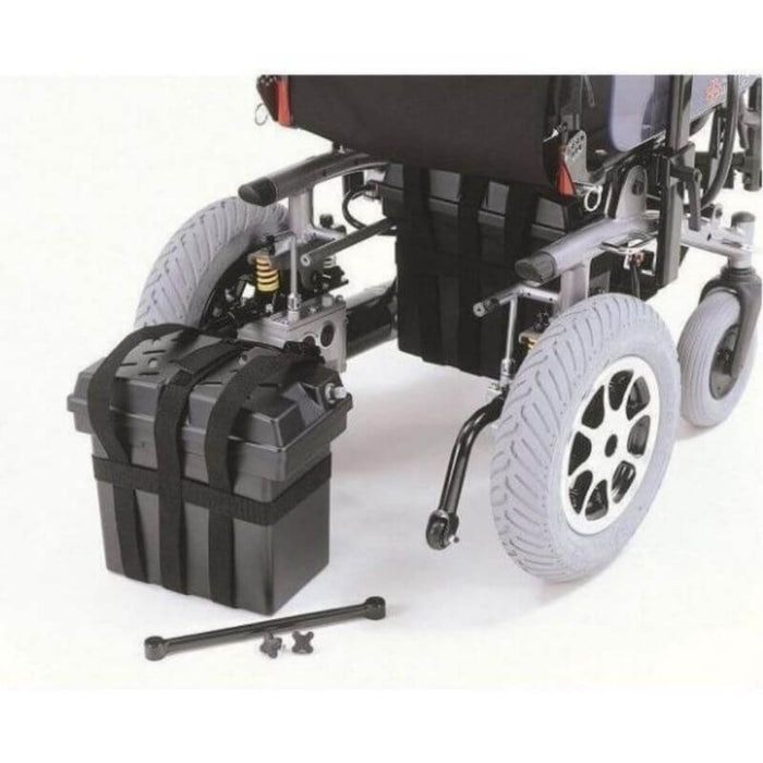 Merits P183 Travel-Ease Folding Electric Wheelchair - 700 lbs - Mobility Plus DirectFolding Power Chair
