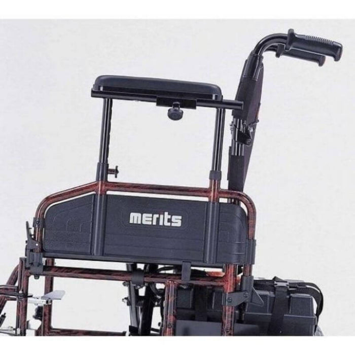 Merits P183 Travel-Ease Folding Electric Wheelchair - 700 lbs - Folding Power ChairMerits Health Products Inc.
