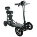 ComfyGO MS-3000 Foldable Mobility Scooter - Left Side View Black