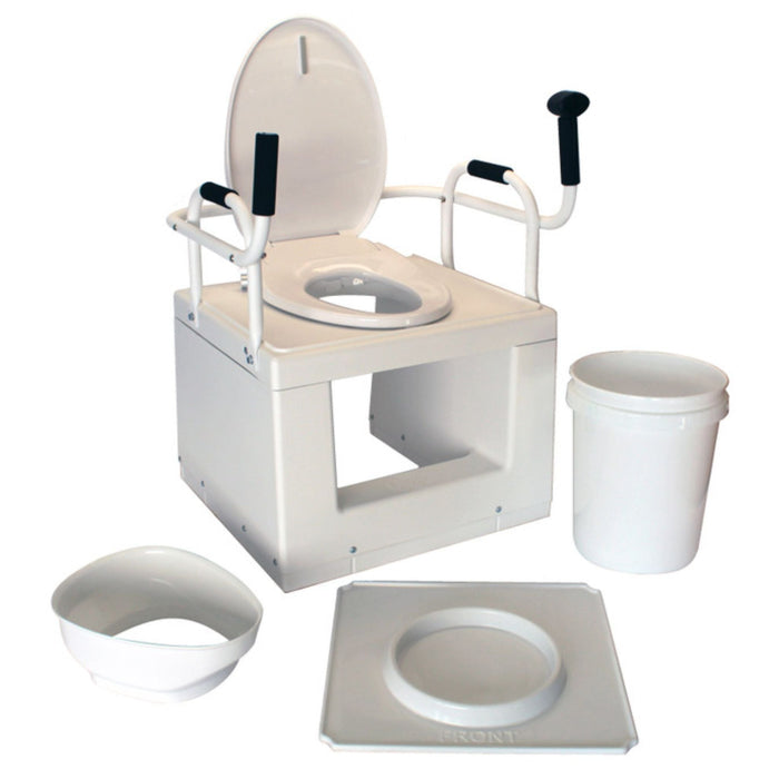Powered Lift Commode Chair - Std Width Handle TLCE001