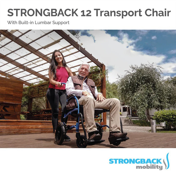 STRONGBACK 12 Transport Wheelchair | Comfortable And Versatile