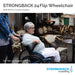 STRONGBACK 24 Flip Wheelchair | Compact And Versatile - Mobility Plus DirectCompact WheelchairStrongback Mobility