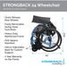 STRONGBACK 24 Wheelchair | Lightweight And Ergonomic Design - Mobility Plus DirectStandard WheelchairsStrongback Mobility