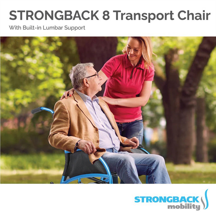 STRONGBACK 8 Transport Chair | Lightweight And Comfortable