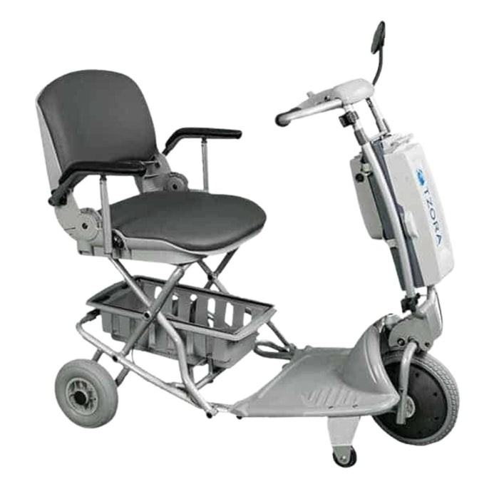 Tzora Classic – Divided and Folded – 4 Wheels - Mobility Plus Direct4 Wheel Mobility ScooterTzora