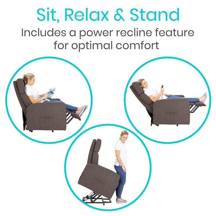 Vive Health Large 5 Mode Massage Lift Chair - Mobility Plus DirectLift ChairVive Health