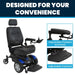 Vive Mobilty Electric Wheelchair Model V - Portable Power Chair - Mobility Plus DirectPower ChairVive Health