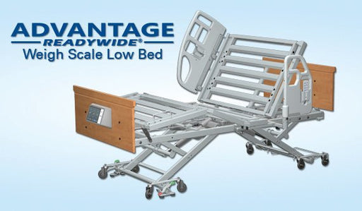 Weigh Scale Advantage ReadyWide w/MOBILITY, FLOOR LOCKS, FOOT END CONTROLS - Mobility Plus DirectSpan-America